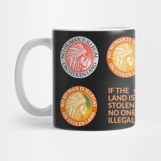 If the Land is Stolen No One is Illegal Multi Mug